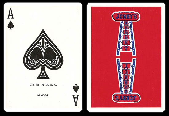 Jerry's Nugget Playing Cards