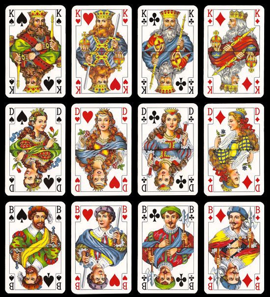 Danish Standard Court Cards
