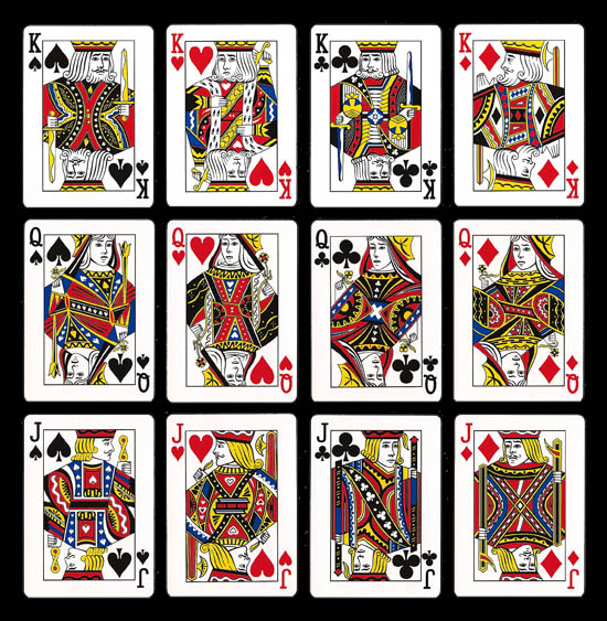 Hoyles standard face cards