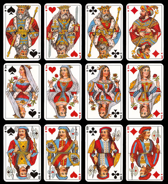 Russian playing cards